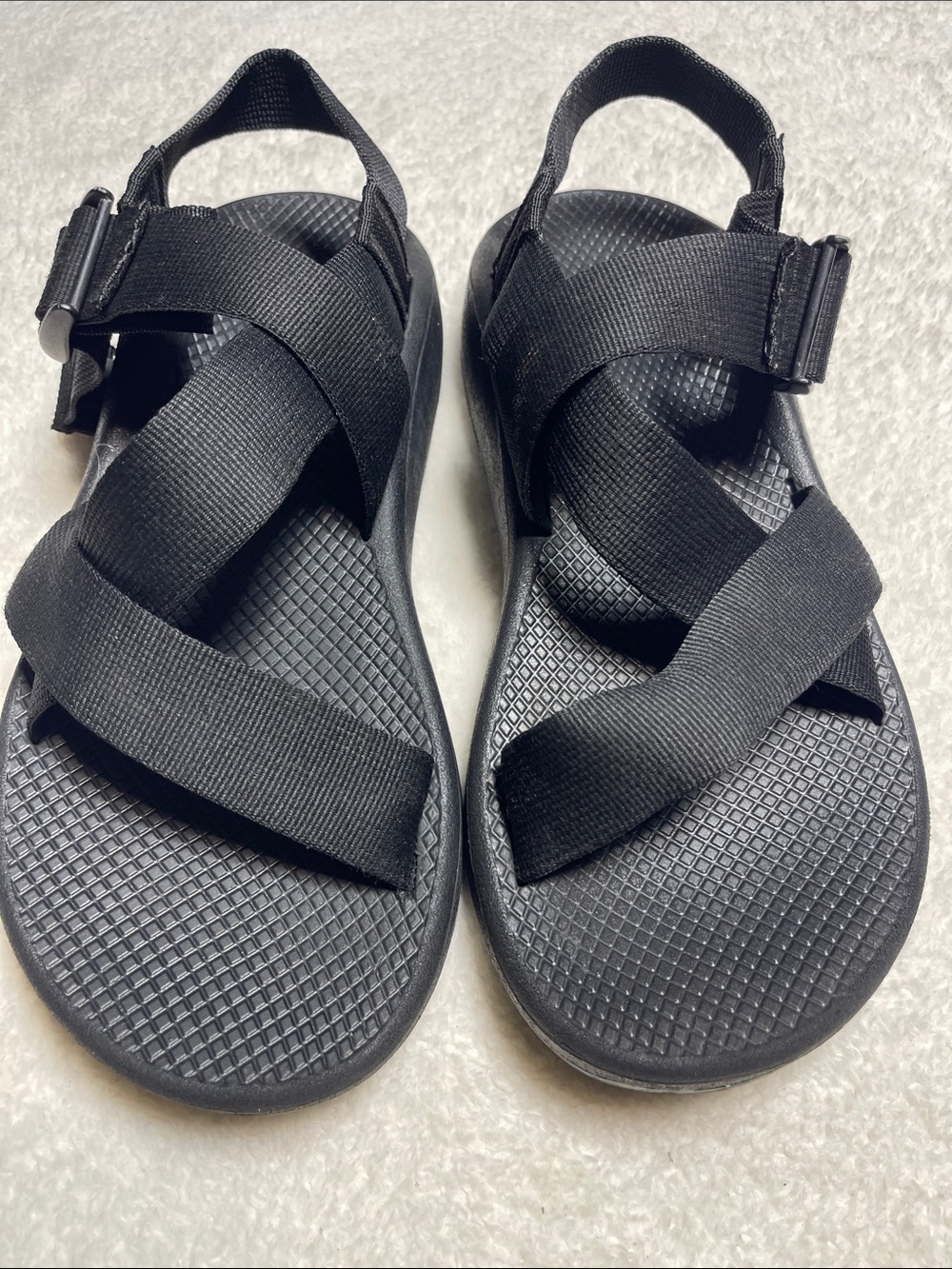 Chaco Men's Black Adjustable Strap Sandals Size 10 Men’s
